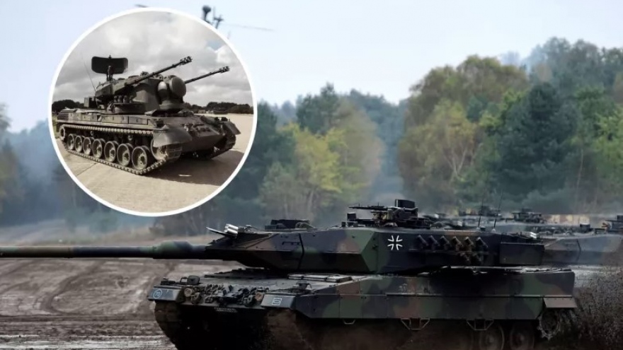 So sánh uy lực các xe tăng Đức hỗ trợ cho Ukraine